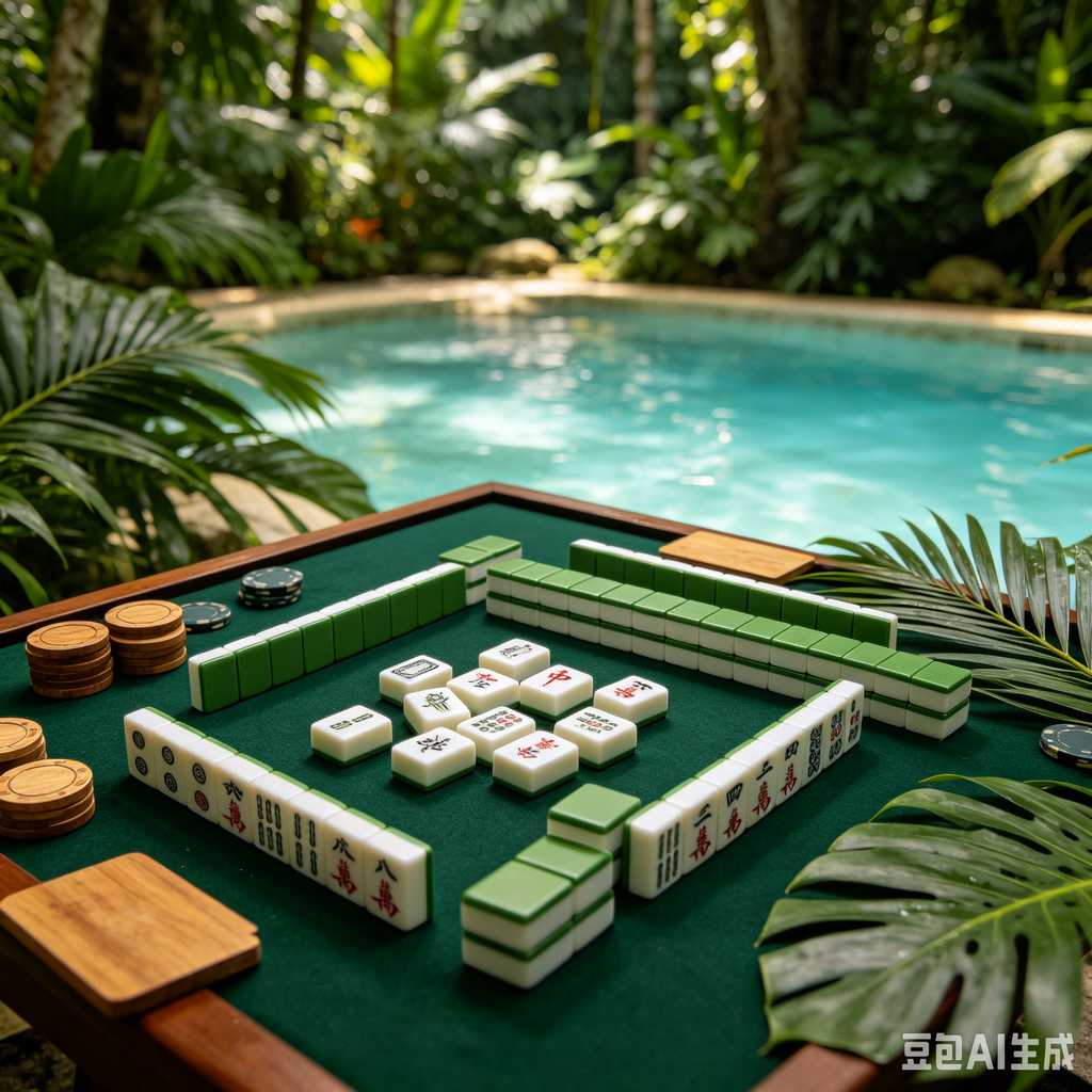 small mahjong mat portable