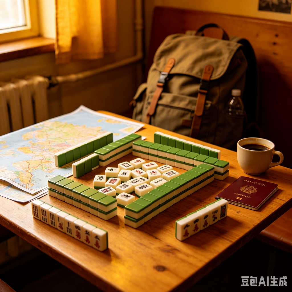 multi color mahjong set custom