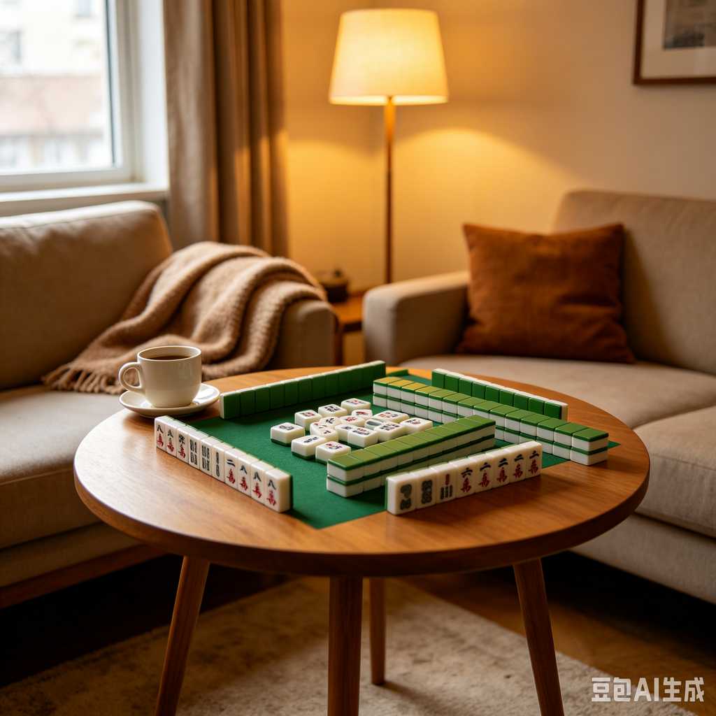 matte finish mahjong set